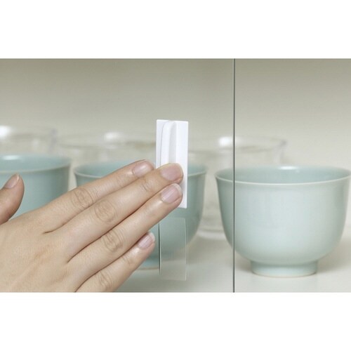 窓の引き手 屋外 屋内 粘着 日本製 ホワイト