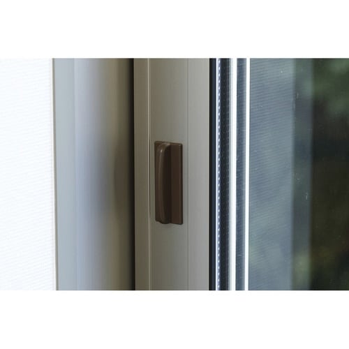 窓の引き手 屋外 屋内 粘着 日本製 ブラウン