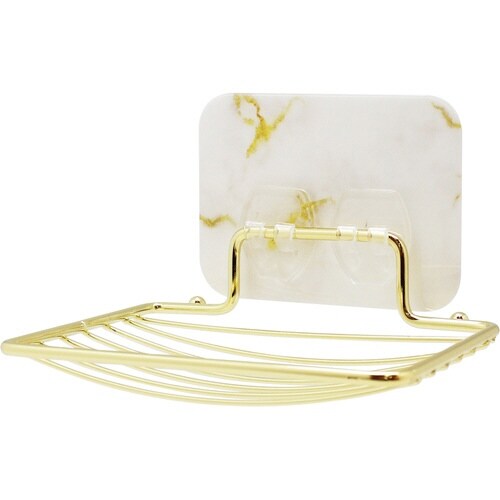 石鹸トレー オテル マーブル 水切りトレイ 吸着