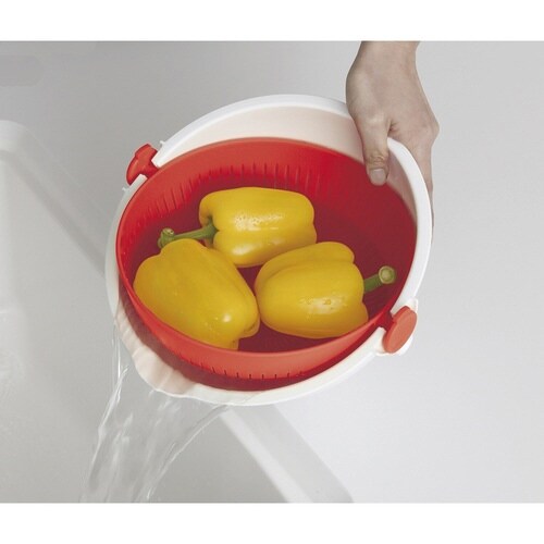 ザル ボール 一体型 レッド