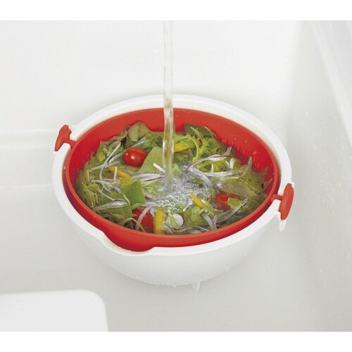 ザル ボール 一体型 レッド