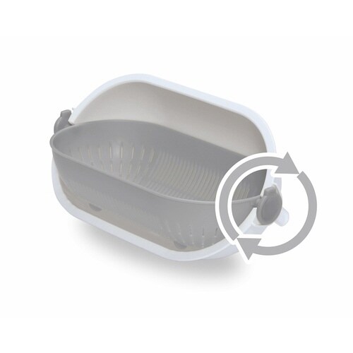 ザル ボール 一体型 グレー