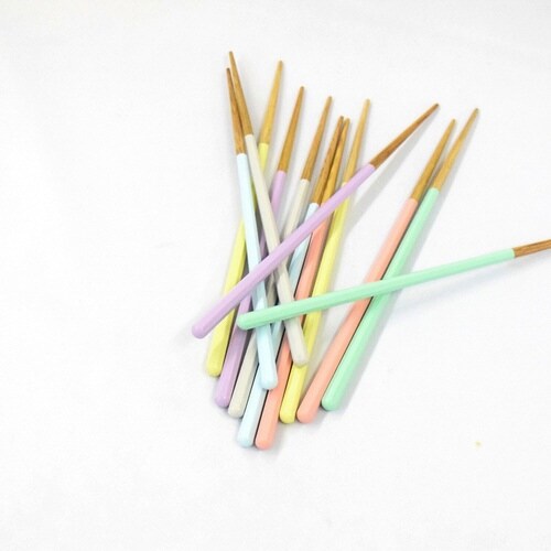 箸 16cm 4から6歳用 子供用 栗 ホワイト