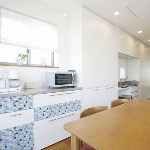 デコタイルシール 花タイル 25cm×100cm