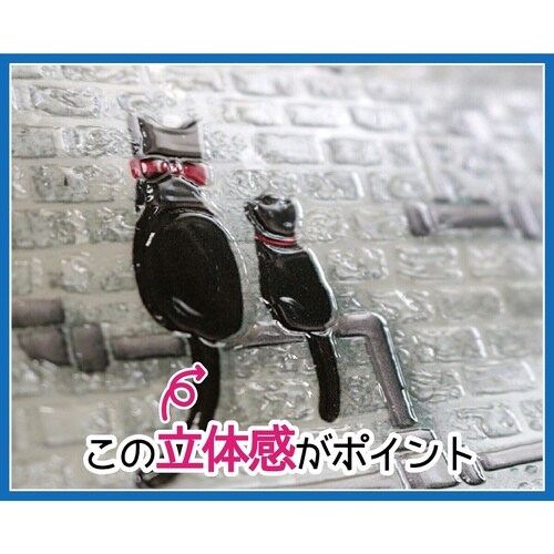 デコタイルシール 猫 25cm×100cm