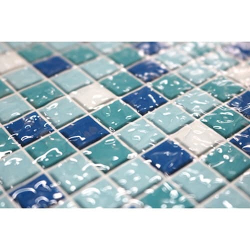 デコタイルシール モザイクタイル ブルー