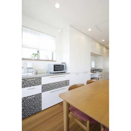 デコタイルシール モザイクタイル ブラック