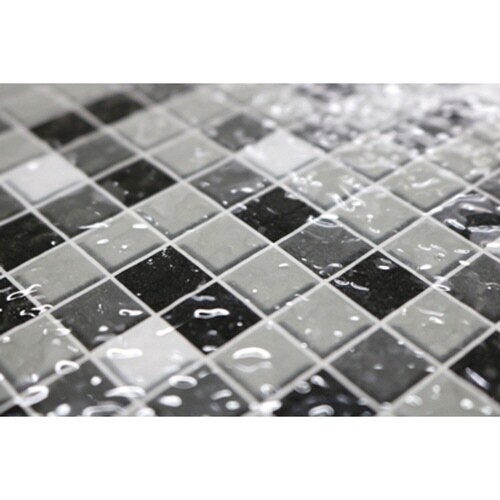 デコタイルシール モザイクタイル ブラック