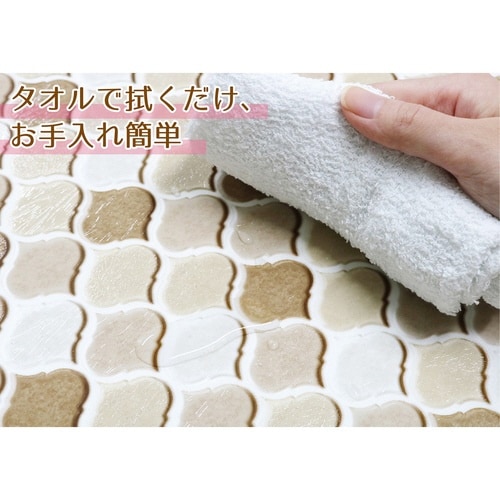 デコタイルシール モロッコタイル ブラウン