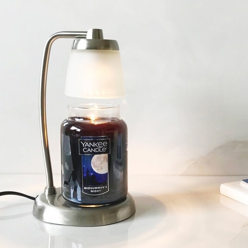 キャンドルウォーマー ランプ コンテンポ シルバー