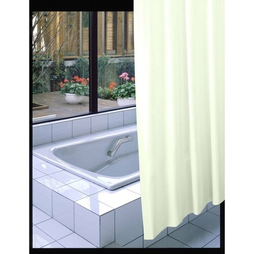 防炎バスカーテン ライトグリーン