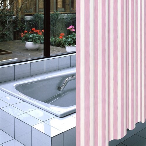 EVAバスカーテン ピンク