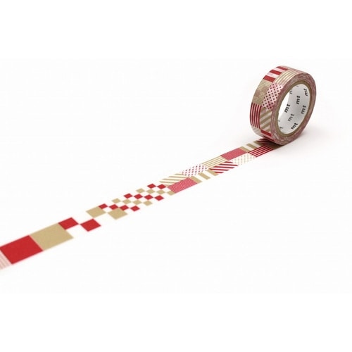 マスキングテープ ミックス レッド