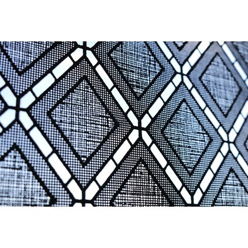 窓 飾り 窓デコ 45cmx90cm ブラック