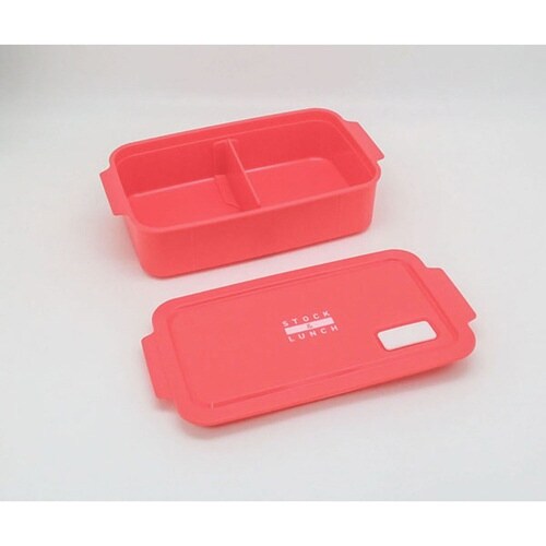 お弁当箱 1段 650ml 抗菌 オレンジ