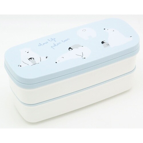 お弁当箱 2段 640ml 抗菌 polar
