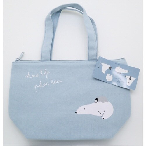ランチバッグ 保冷 polar bear 白くま