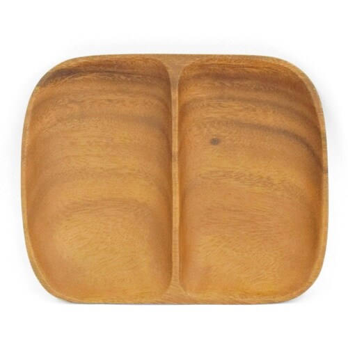ランチプレート 21cm アカシア製 食洗機対応