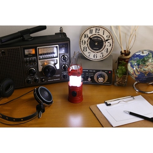 LEDランタン Sサイズ 2WAY レッド