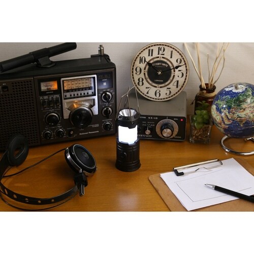 LEDランタン Sサイズ 2WAY ブラック