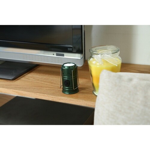 LEDランタン Sサイズ 2WAY カーキ