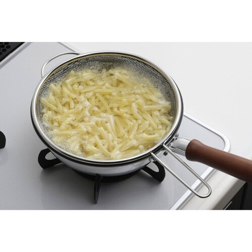 ザル 深型 20cm ゆであげに便利でごザル