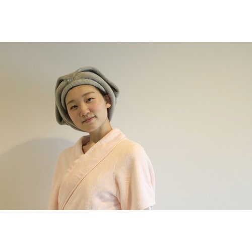 ヘアターバン カラリデイ グレー