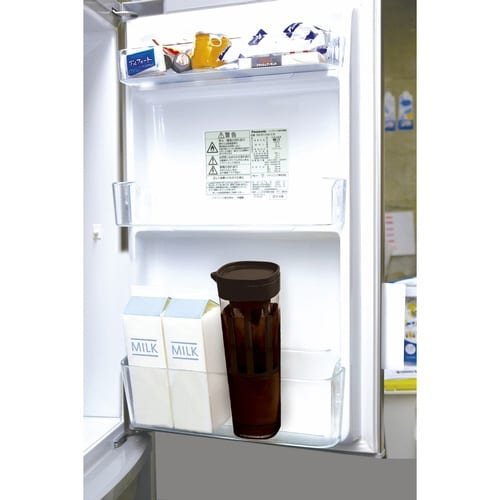 ピッチャー 1.1L 茶こし付き ブラウン