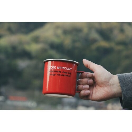 マグカップ 500ml レッド