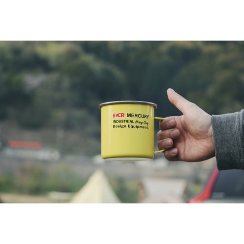 マグカップ 500ml イエロー