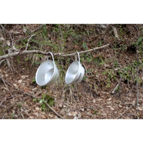 アルミスタッキングカップ 450ml カーキ