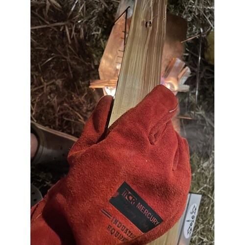 アウトドアグローブ ロングスリーブグローブ レッド