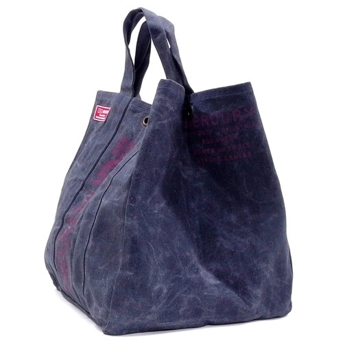 パラフィンログキャリーバッグ ネイビー