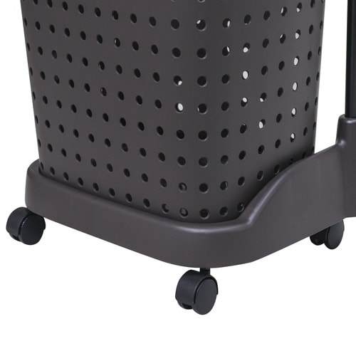 ランドリーバスケット レクエア ダークブラウン