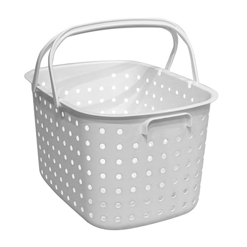 ランドリーバスケット レクエア Mサイズ ホワイト