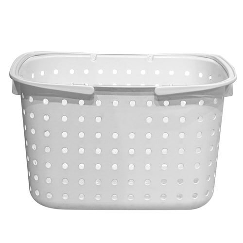 ランドリーバスケット レクエア Mサイズ ホワイト