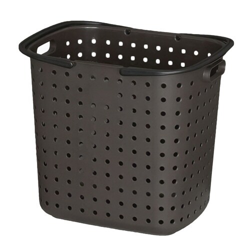 ランドリーバスケット レクエア ダークブラウン