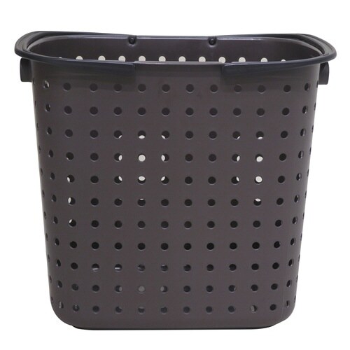 ランドリーバスケット レクエア ダークブラウン