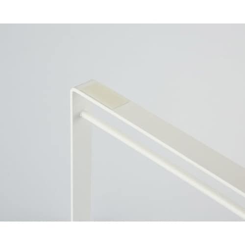 レンジ上ラック 幅46cm 2段式 マットホワイト