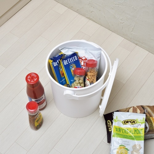 バケツ ふた付き フェルマー 15L ホワイト