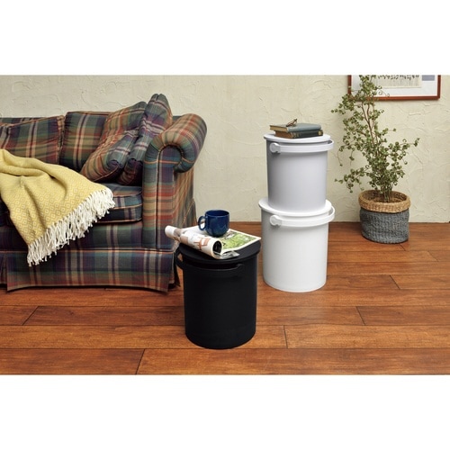 バケツ ふた付き フェルマー 15L ブラック