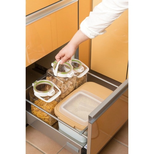 保存容器 密閉 2.4L キーポット 角型