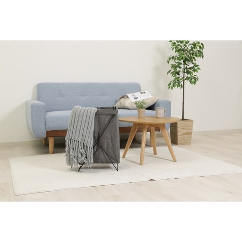 ランドリーバスケット 縦型 グレー