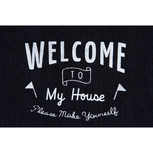 ランドリーボックス 横型取手付 デニム