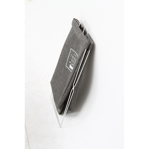 ランドリーボックス 横型取手付 グレー