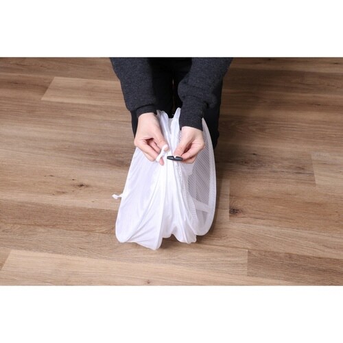 ランドリーバスケット 折りたたみ ホワイト