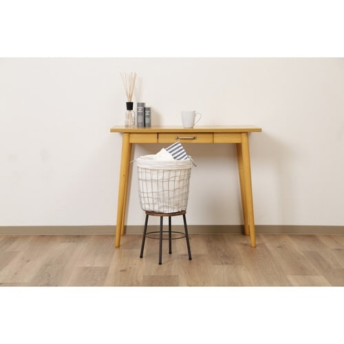 ランドリーバスケット ラウンド S シルバー