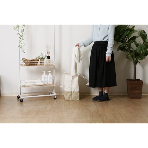 ランドリーバッグ LAID BACK ベージュ