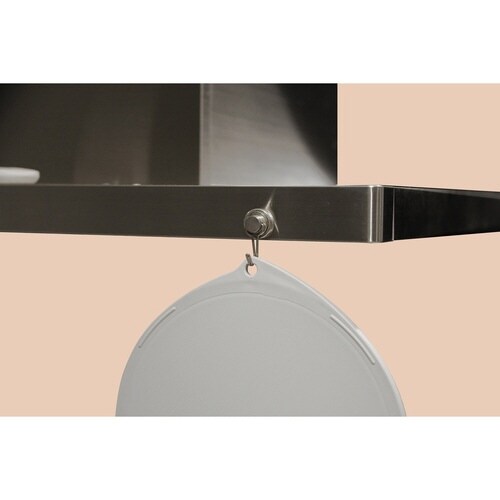 丸型まな板 抗菌 atomico グレー