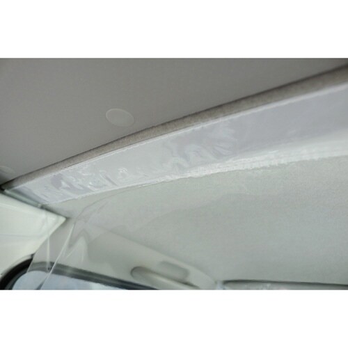 間仕切り透明シート 車用 128×130cm